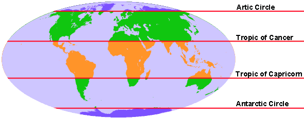 Map of Climate Zones