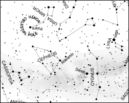 Milky Way Wheel Northern Hemisphere - Detail